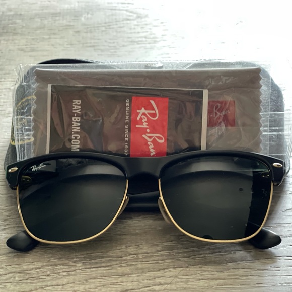 Ray-Ban RB4175 Clubmaster Oversized Sunglasses - Picture 1 of 5